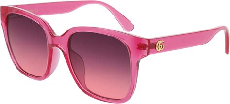 gucci pink sunglasses amazon|gucci pink clear glasses.